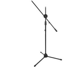 Omnitronic MS-4 Pro, mikrofónny stojan s ramenom, čierny