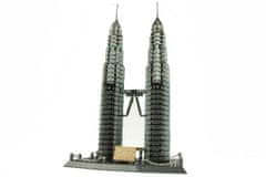 Wange Wange Architect stavebnice Mrakodrap Petronas Towers kompatibilní 1173 dílů