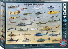 EuroGraphics Puzzle Vojenské helikoptéry 1000 dielikov