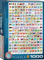 EuroGraphics Puzzle Vlajky sveta 1000 dielikov