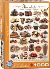 EuroGraphics Puzzle Čokoláda 1000 dielikov