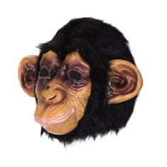 Korbi Profesionálna latexová maska Šimpanz, hlava šimpanza