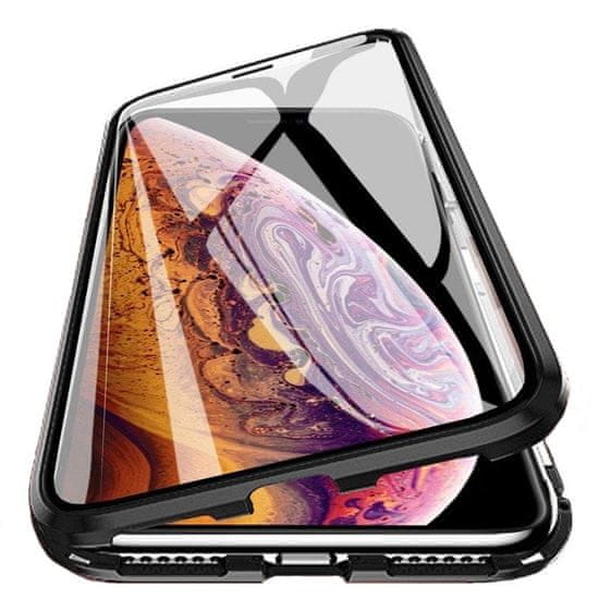 MG Magnetic Full Body Glass magnetické puzdro na Samsung Galaxy A51, čierne
