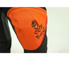 NAZRAN Nohavice na moto Cavell Dakar anthra/orange/black/red veľ. L