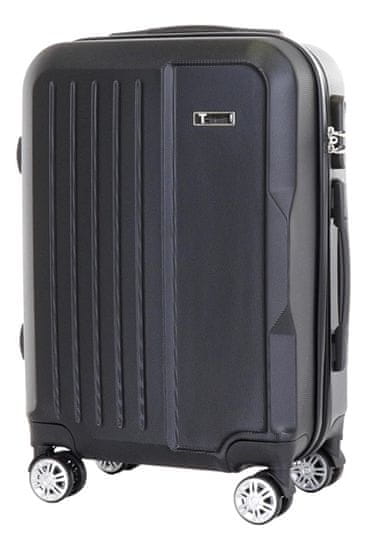 T-class® Cestovný kufor VT1701, čierna, M