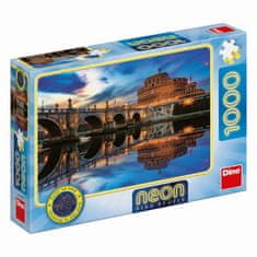 DINO Angel Castle 1000 Neon Puzzle