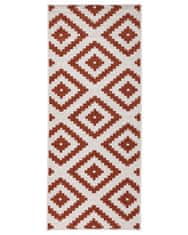 NORTHRUGS Kusový koberec Twin-Wendeteppiche 103130 terra creme – na von aj na doma 80x150