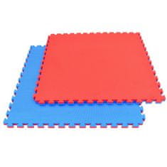 DBX BUSHIDO tatami červeno-modrá 100x100x2 cm
