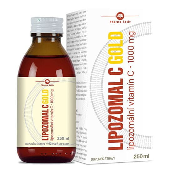 Pharma Activ Lipozomálny vitamín C Gold 1000 mg 250 ml