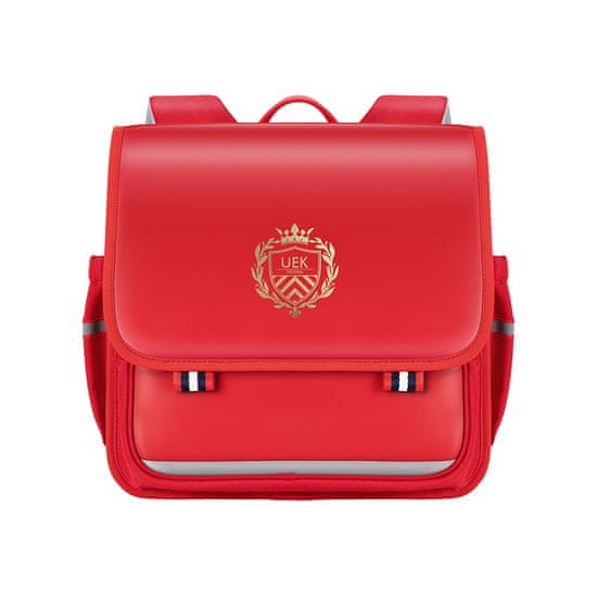 Klarion Štýlová retro červená školská taška s peračníkom Hermiona
