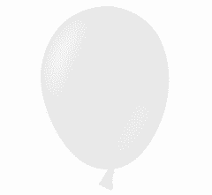 GoDan Vodné balóny biele 100ks 12cm