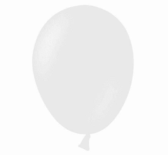 GoDan Vodné balóny biele 100ks 12cm