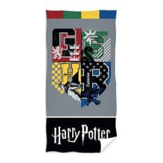 Carbotex Plážová osuška Harry Potter - Erby s monogramami