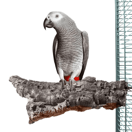Parrotclub Posedenie pre vtáky z korkového dreva L