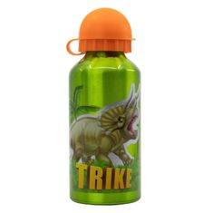 Stor Hliníková fľaša na pitie DINOSAUR T-REX, 400ml, 26234