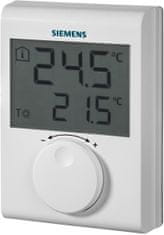 Siemens digitálny priestorový termostat RDH100, s kolieskom, drôtový