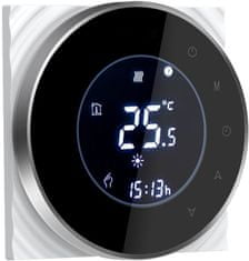 SmartLife termostat pre kotle GALW-B, so spínačom, čierna