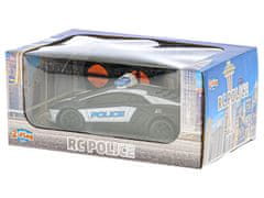 2-Play Dopravné R/C auto USA polícia 15,5cm na batérie 27MHz plná funkcia v krabici