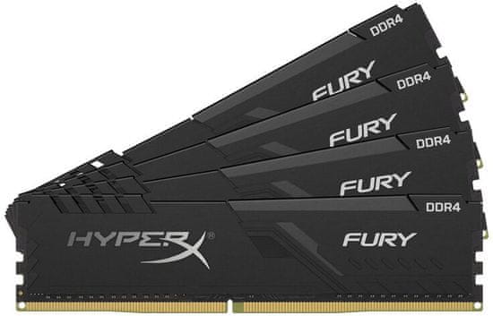 HyperX Fury Black 128GB (4x32GB) DDR4 2666