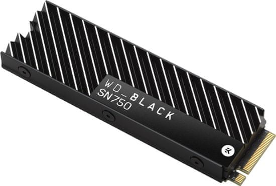 Western Digital WD Black SN750, M.2 - 500GB + chladič (WDS500G3XHC)