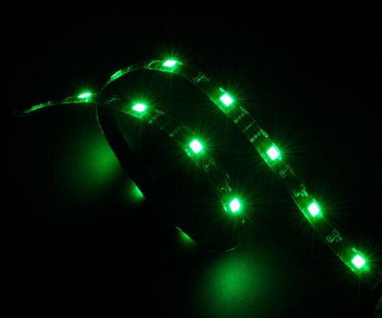 Akasa AK-LD02-05GN LED pásik, 60 cm, zelená