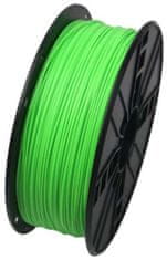 Gembird tisková struna (filament), PLA, 1,75mm, 1kg, fluorescentní zelená (3DP-PLA1.75-01-FG)