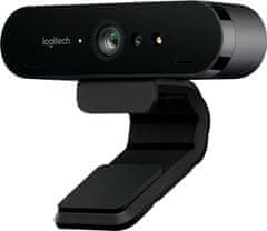 Logitech Webcam Brio, čierna (960-001106)