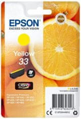 Epson C13T33444012, 33 claria yellow