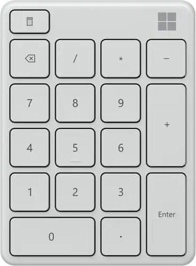Microsoft numerická klávesnica, biela (23O-00025)