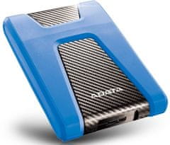 A-Data HD650, USB3.1 - 1TB (AHD650-1TU31-CBL), modrý