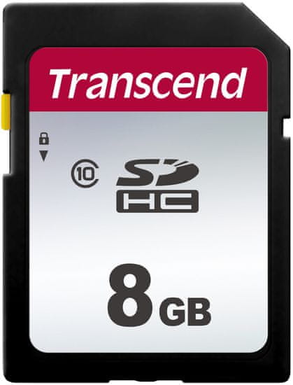 Transcend SDHC 300S 8GB 20MB/s Class 10 (TS8GSDC300S)
