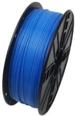 Gembird tisková struna (filament), PLA, 1,75mm, 1kg, fluorescentní modrá (3DP-PLA1.75-01-FB)