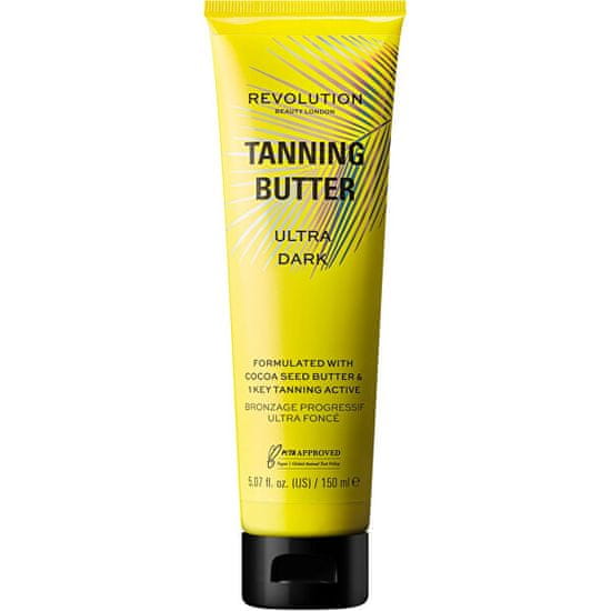 Makeup Revolution Samoopaľovacie telové maslo Ultra Dark Beauty Buildable (Tanning Butter) 150 ml