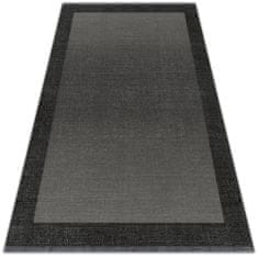 kobercomat.sk Módne vnútorná vinylový koberec sivý rámček 60x90 cm 