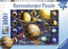Ravensburger Puzzle Planéty XXL 100 dielikov
