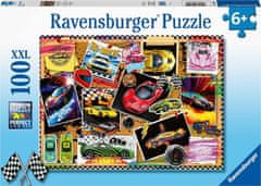 Ravensburger Puzzle Vysnené autá XXL 100 dielikov