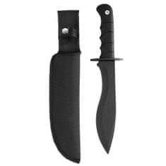 MIL-TEC® Nôž bojový US SPEC mačetová čepeľ s puzdrom ČIERNY