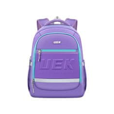 Klarion Krásna ergonomická fialová školská taška Vanessa