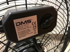 DMS Germany Stolový ventilátor MTV-50 / priemer 57 cm / čierny