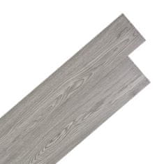 Vidaxl Samolepiace podlahové dosky z PVC 5,21 m2 2 mm tmavosivé