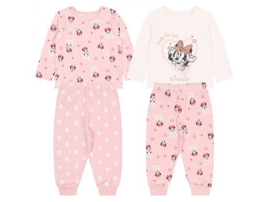 Disney 2x dvojdielne bavlnené pyžamo Mouse Mini DISNEY OEKO-TEX