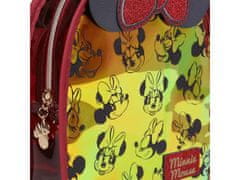 Disney Minnie Disney Mouse Malý batoh, bordový, holografický 19x23x7 cm