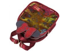 Disney Minnie Disney Mouse Malý batoh, bordový, holografický 19x23x7 cm