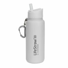 LifeStraw Go Stainless Steel filtračná fľaša 700ml biela
