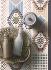 kobercomat.sk Módne univerzálny vinylový koberec Persian geometrie 150x225 cm 