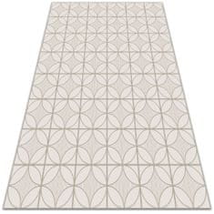 kobercomat.sk Vinylový koberec pre domácnosť geometrické kolesá 150x225 cm 