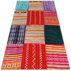 kobercomat.sk Záhradný koberec krásny vzor turkish patchwork 60x90 cm 