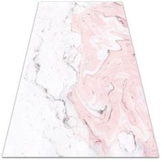 kobercomat.sk Moderná podlahová krytina na terase Biele a ružové mramorové 150x225 cm 