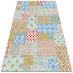 kobercomat.sk Krásny vonkajšie koberec Patchwork rôznych kusov 100x150 cm 