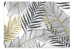 Ochranná podložka pod stoličku Golden Palm listy 100x70 cm 